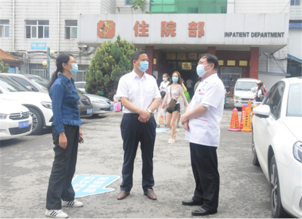 淮南市衛生健康委黨組書(shū)記、主任汪世福前往市婦幼保健院開(kāi)展工作調研