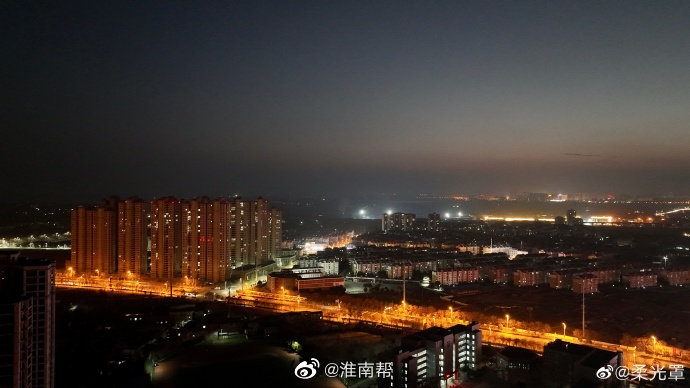 【圖說(shuō)淮南】——點(diǎn)擊收獲淮南壽縣的夜景！