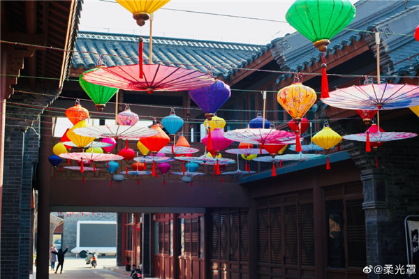 【圖說(shuō)淮南】&mdash;&mdash;淮南壽縣報恩寺的街景一隅