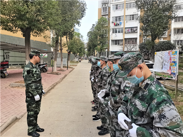 安徽淮南：役前訓練第一課，學(xué)習雷鋒好榜樣